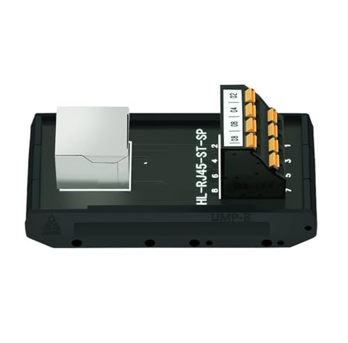 Schnellkontakt RJ45-Buchse auf Klemmenblock RJ45 Horizontales Patchpanel RJ 45-Splitter RJ45-Adapter DIN-Schienenmontage Schnellkontakt RJ45-Buchse auf Klemmenblock RJ45 Horizontales Patchpanel RJ 45-Splitter RJ45-Adapter DIN-Schienenmontage von SHMKBDPF