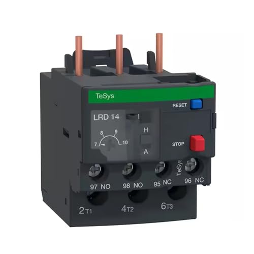 Schwarzes LRD14 7-10A 1NO+1NC Schraubklemmen-Differential-Thermo-Überlastrelais Schwarzes LRD14 7-10A 1NO+1NC Schraubklemmen-Differential-Thermo-Überlastrelais von SHMKBDPF