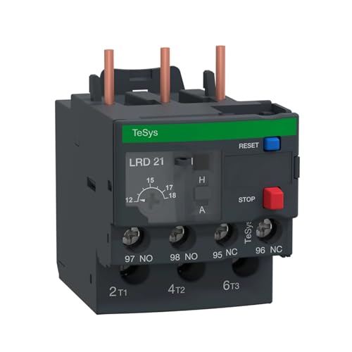 Schwarzes LRD21 12-18A 1NO+1NC Schraubklemmen-Differential-Thermo-Überlastrelais Schwarzes LRD21 12-18A 1NO+1NC Schraubklemmen-Differential-Thermo-Überlastrelais von SHMKBDPF