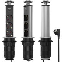 Ausziehbare Steckdosenleiste, 3-polige Buchse, 2 m Netzkabel Ausziehbare Steckdosenleiste, 3-polige Buchse, 2 m Netzkabel von SHMSHNG