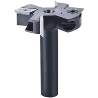 Shmshng - 12 mm Planfräser 45 mm Schaft-Schnittdurchmesser mit 2+2 Wendeplatten Oberfräser Planfräser Abrichtfräser Planfräser - RWFür Oberfräse und Shmshng - 12 mm Planfräser 45 mm Schaft-Schnittdurchmesser mit 2+2 Wendeplatten Oberfräser Planfräser Abrichtfräser Planfräser - RWFür Oberfräse und von SHMSHNG