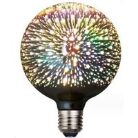 Shmshng - E27 LED-Lampe 3D-Dekoration (G125) Feuerwerksoptik - 7W - RWE27 LED-Lampe von SHMSHNG