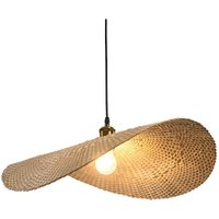 Shmshng - Kronleuchter Pendelleuchte Lampenschirm Handgefertigte Bambusgeflecht Pendelleuchte E27 Personalisierte Kreatives Design Hängende Rattan Shmshng - Kronleuchter Pendelleuchte Lampenschirm Handgefertigte Bambusgeflecht Pendelleuchte E27 Personalisierte Kreatives Design Hängende Rattan von SHMSHNG