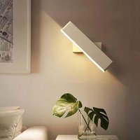 LED-Wandleuchte, einfache, moderne Wandlampe, 360 ° drehbare Innenbeleuchtung, Acryl-Aluminium-LED, Hotelschlafzimmer, Nachttisch, Gang, Leselampen, von SHMSHNG