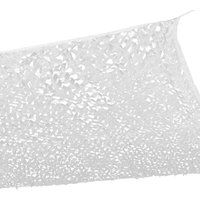 Shmshng - Rechteckiges Sonnensegel Design Camouflage Schatten 3x4 m weiß von SHMSHNG