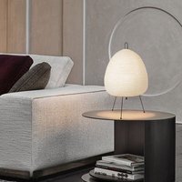 Shmshng - Reispapierlampe im Wabi-Sabi-Stil, moderne nordische Dekorations-Tischlampe für Wohnzimmer, Nachttischlampe - RWBedside lamp von SHMSHNG