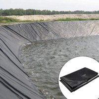 Robuste schwarze Gummiplatte (2 x 3 m) Fischteichfolie, Gartenpools, HDPE-Membran – RWLiner für Teich von SHMSHNG