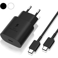 Shmshng - Samsung Schnellladegerät 25 w, usb Typ C-Anschluss Samsung Ultra Fast Charger Kabel Kompatibel mit Samsung Galaxy S22 Plus/S22 ULTRA/S21 fe Shmshng - Samsung Schnellladegerät 25 w, usb Typ C-Anschluss Samsung Ultra Fast Charger Kabel Kompatibel mit Samsung Galaxy S22 Plus/S22 ULTRA/S21 fe von SHMSHNG