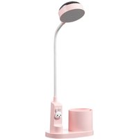Shmshng - Schreibtischlampe, Tischlampe mit automatischem Farbwechsel, Stifthalter am Nachttisch, dimmbares, wiederaufladbares LED-Leselicht für von SHMSHNG
