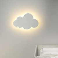 Shmshng - Wandleuchte - Innen - Modern - Acryllampenschirm mit integrierten LED-Lampen - Für Kinderzimmer - Beleuchtung - 6W Weiß - RWBedroom von SHMSHNG