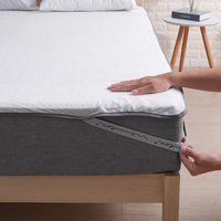 Wasserdichter Matratzenschoner 120 x 200 cm Schutzhülle für Erwachsene und Kinder Atmungsaktiver Matratzenschoner 120x200, Milbendicht, Hypoallergen von SHMSHNG