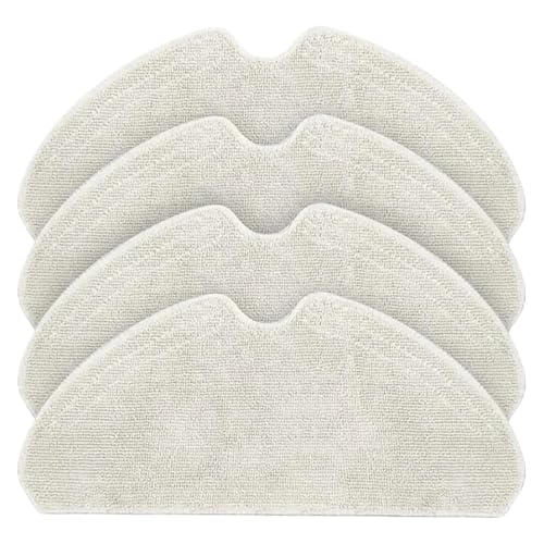 SHNBYERH 4 Packungen Ersatz-Mopp-Pads, passend for D10S, D10S PRO, D9 Max, F9 PRO Staubsauger, waschbares und wiederverwendbares Mopp-Pad SHNBYERH 4 Packungen Ersatz-Mopp-Pads, passend for D10S, D10S PRO, D9 Max, F9 PRO Staubsauger, waschbares und wiederverwendbares Mopp-Pad von SHNBYERH