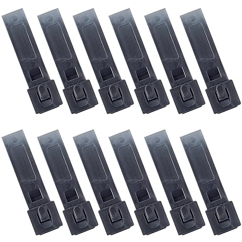 12 Stück kompatibel mit QingGear Short 3 Zoll kompatibel mit MOLLE Kydex OTW Clips schwarz langlebig taktisch kompatibel mit Molle System Malice Strap Clip 12 Stück kompatibel mit QingGear Short 3 Zoll kompatibel mit MOLLE Kydex OTW Clips schwarz langlebig taktisch kompatibel mit Molle System Malice Strap Clip von SHOKHI
