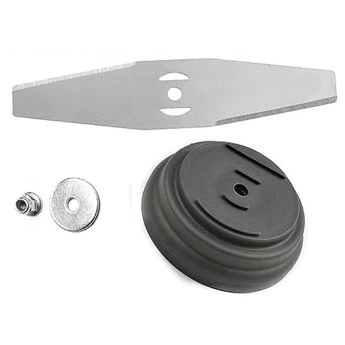 4PCS Gras String Trimmer Kopf Klinge Kunststoff Abdeckung Ersatz Rasenmäher Sägeblätter Armaturen Garten Power Werkzeug Zugehörigkeit (Color : 01) von SHOKHI