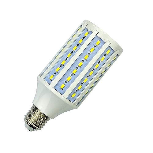 SHOORR Mais-Lampe, 1 x LED-Lampe, E27, SMD5730, Mais, Spot, Lampada Ac85, 265 V, kalt, warm, weiß, 25 W, Weiß von SHOORR