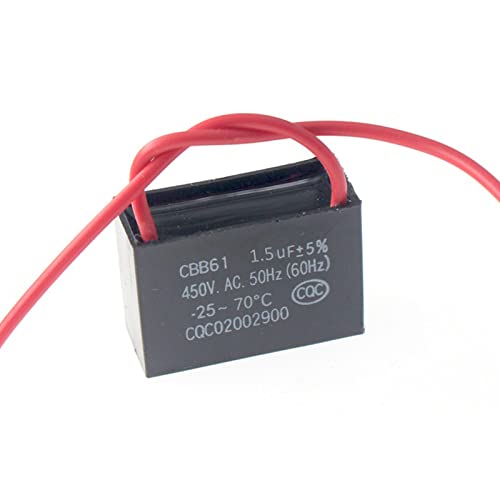 CBB61 Kondensator 450 V 2 2 3 3 5 4 5 8 10 12 15 16 20 Kondensator Ventilator Abluftmotor Betriebskondensator CBB61 Kondensator 450 V 2 2 3 3 5 4 5 8 10 12 15 16 20 Kondensator Ventilator Abluftmotor Betriebskondensator von SHOOYIO