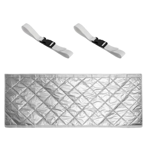 SHOOYIO Verstellbare Entlüftungsabdeckung für tragbare Klimaanlagenschläuche, Wärmespeicherungsdesign, einfache Installation, elastische Verschlüsse, Polyester, Klimaanlagen-Rohr-Schutzhülle von SHOOYIO