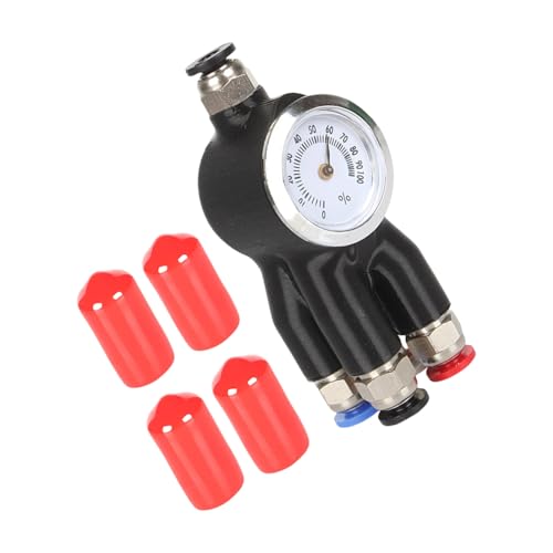Strapazierfähiger 4-in-1-Filamentschlauchverbinder, Druckerzubehör für Labor X1C P1P, Fünf-Wege-Einspeisung, Zubehör, Druckadapter von SHOOYIO
