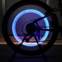 2er-Set LED-Ventile für Fahrrad-/Motorrad-/Autoräder Blau - Bleu von SHOP-STORY