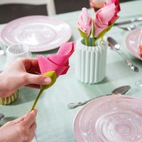 Flower napkin : 4er-Set Handtuchhalter Blumen-Designer von SHOP-STORY