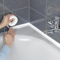 Klebefugenrolle Küche und Bad Weiß - 2.2 cm - Blanc von SHOP-STORY
