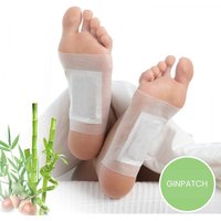 Packung mit entgiftenden und belebenden Ingwer- und Bambus-Fußpflastern Packung mit 20 Stück von SHOP-STORY