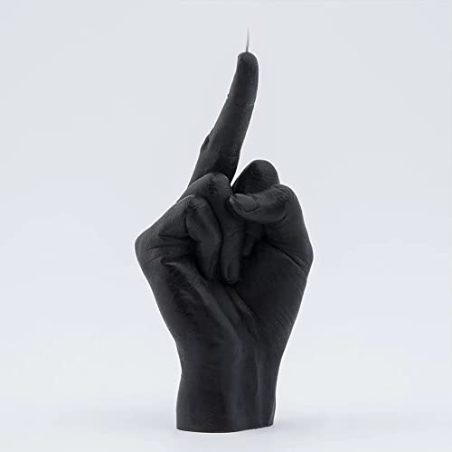 SHOP-STORY - Middle Finger Candle, Schwarz: Duftkerze und Original, in Form eines Ehenfingers von SHOP-STORY