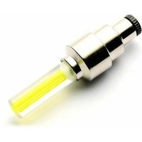 Shop-story - 2er-Set LED-Ventile für Fahrrad-/Motorrad-/Autoräder Gelb von SHOP-STORY