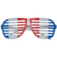 Fanbrille store Flagge Trikolore blau/weiß/rot Frankreich von SHOP-STORY