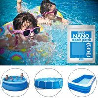Super nano: 10 wasserfeste Reparaturpflaster für Swimmingpools, Bojen, Matratzen von SHOP-STORY