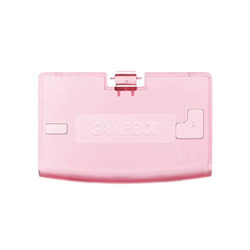 SHOTAY Ersatzbatterieabdeckung für Gba, Batteriefachabdeckung Hintertürdeckel Ersetzen für Gameboy Advance GBA Console Transparent Powder von SHOTAY