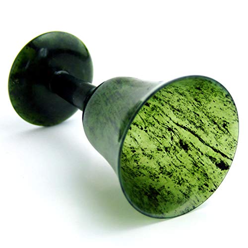 SHOUKAII Leuchtender Weinkelch aus schwarzer Jade mit Jade-Weinglas von SHOUKAII