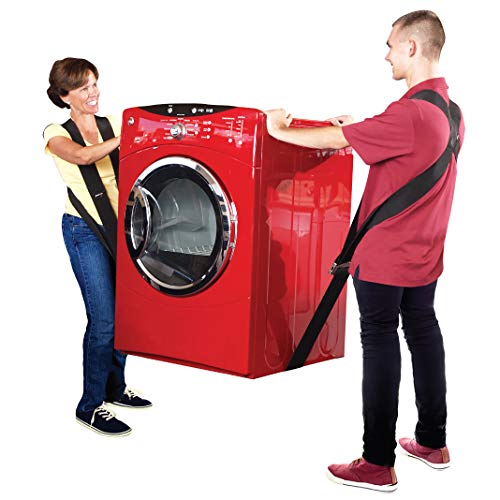 SHOULDER DOLLY 2 Personen Tragegurt, Transportgurt, Hebegurt zum Ergonomischen und Eifachen Heben Von Gegenstände bis zu 370 kg und 3,65 m Länge Möbel, Haushaltsgeräte und vieles meh LD2001 von SHOULDER DOLLY