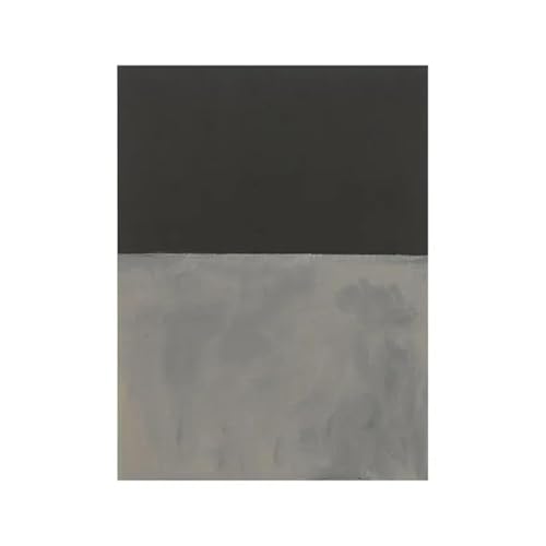 SHOUXI Moderne Kunst Poster Set Mark Rothko Abstrakt Abstrakte Leinwand Ölgemälde Druck Ungerahmt Spray Rahmenloses Hologramm Wohnzimmer Wohnkultur Kunst(G,30x40cm) von SHOUXI