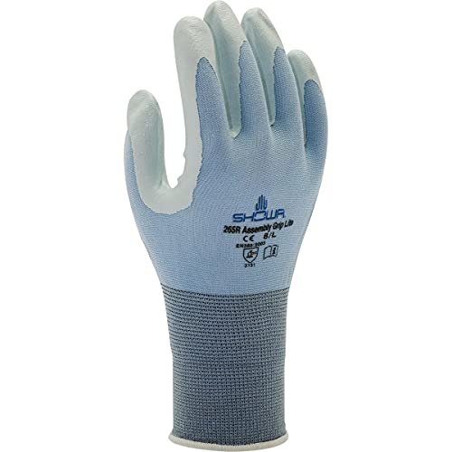 SHOWA 265R, Nitril – Beschichtung, Mehrzweck, Hellblau, 7/M SHOWA 265R, Nitril – Beschichtung, Mehrzweck, Hellblau, 7/M von SHOWA