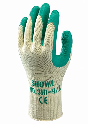 SHOWA 310, Latex – Beschichtung, Mehrzweck, Gelb mit grüner Beschichtung, 10/XL von Velleman