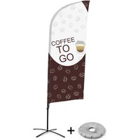 Beachflag Alu Wind Komplett-Set Kaffee To Go Englisch Kreuzständer - Showdown Displays Beachflag Alu Wind Komplett-Set Kaffee To Go Englisch Kreuzständer - Showdown Displays von SHOWDOWN DISPLAYS
