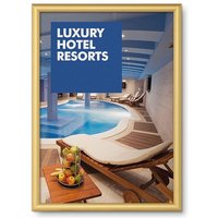 Showdown Displays Klapprahmen 25 mm - DIN A2 - Gold von SHOWDOWN DISPLAYS