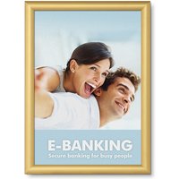 Showdown Displays Klapprahmen 25 mm - DIN A3 - Gold von SHOWDOWN DISPLAYS