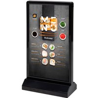 Showdown Displays LED T Aufsteller - A4 1/3 Hochformat Schwarz Showdown Displays LED T Aufsteller - A4 1/3 Hochformat Schwarz von SHOWDOWN DISPLAYS