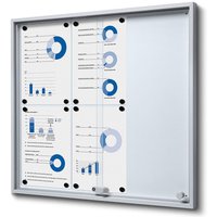 Showdown Displays Schaukasten SLIM mit Schiebetüren - 6x DIN A4 Showdown Displays Schaukasten SLIM mit Schiebetüren - 6x DIN A4 von SHOWDOWN DISPLAYS