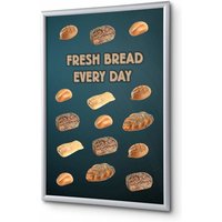 Showdown Displays - Showdown Klapprahmen - din A4 - Komplett-Set - Fresh Bread Englisch - Schwarz Showdown Displays - Showdown Klapprahmen - din A4 - Komplett-Set - Fresh Bread Englisch - Schwarz von SHOWDOWN DISPLAYS