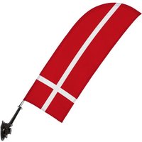 Showdown Fensterflagge - Wind Set - Dänische Flagge Showdown Fensterflagge - Wind Set - Dänische Flagge von SHOWDOWN DISPLAYS