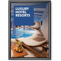 Showdown Klapprahmen 25mm - DIN A2 - Aluminium - Schwarz Showdown Klapprahmen 25mm - DIN A2 - Aluminium - Schwarz von SHOWDOWN DISPLAYS