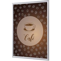 Showdown Klapprahmen - DIN A1 - Komplett-Set - Café Französisch - Schwarz von SHOWDOWN DISPLAYS