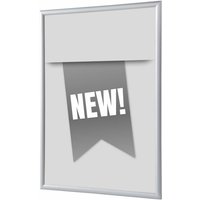 Showdown Klapprahmen - DIN A1 - Komplett-Set - New Englisch - Grau/Silber von SHOWDOWN DISPLAYS