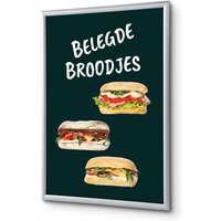 Showdown Klapprahmen - DIN A1 - Komplett-Set - Sandwiches Niederländisch - Schwarz von SHOWDOWN DISPLAYS