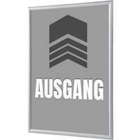 Showdown Klapprahmen - DIN A4 - Komplett-Set - Ausgang Deutsch - Grau/Silber Showdown Klapprahmen - DIN A4 - Komplett-Set - Ausgang Deutsch - Grau/Silber von SHOWDOWN DISPLAYS