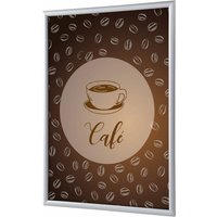 Showdown Klapprahmen - DIN A4 - Komplett-Set - Café Spanisch - Braun/Silber Showdown Klapprahmen - DIN A4 - Komplett-Set - Café Spanisch - Braun/Silber von SHOWDOWN DISPLAYS
