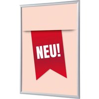 Showdown Klapprahmen - din A1 - Komplett-Set - Neu Deutsch - Rot/Silber von SHOWDOWN DISPLAYS